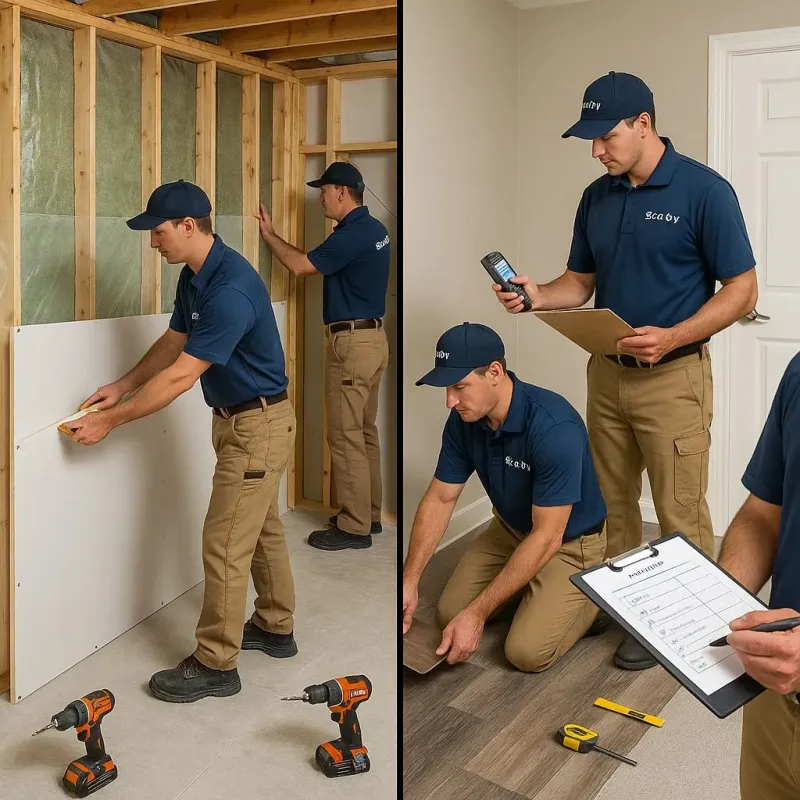 Repairs and Reconstruction process in Crab Orchard, WV
